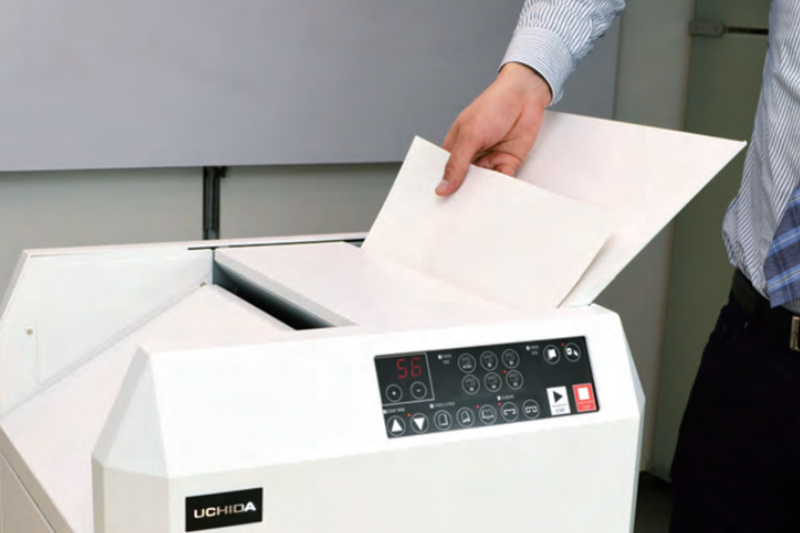 u-booklet dobladora de folletos ecuador